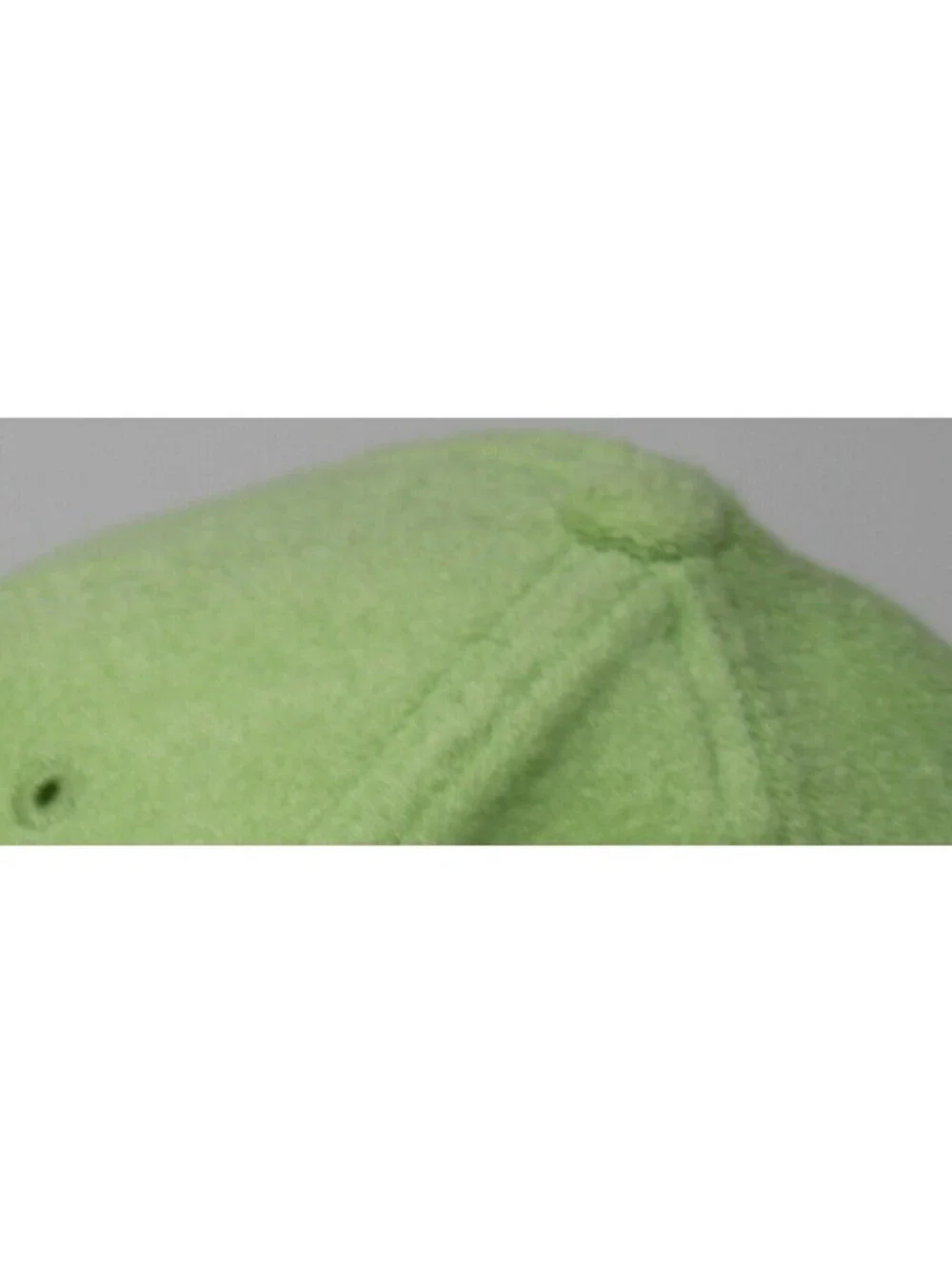 NWOT Lady Caps by Magic Headwear Melon Green Terry Cloth Hat Towel Material Cap
